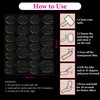 Fomkrio 1200Pcs Nail Adhesive Tabs for Press On, Extra Large