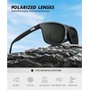 HENGOSEN Polarised Sunglasses Men Sports: Mens Sunglasses Fishing Driving Running