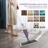 Spray Mops for Floor Cleaning - HOMSIER Microfiber Mop Wet