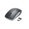 MCSaite 2.4G Slim Wireless Mouse with Nano Receiver (Black)