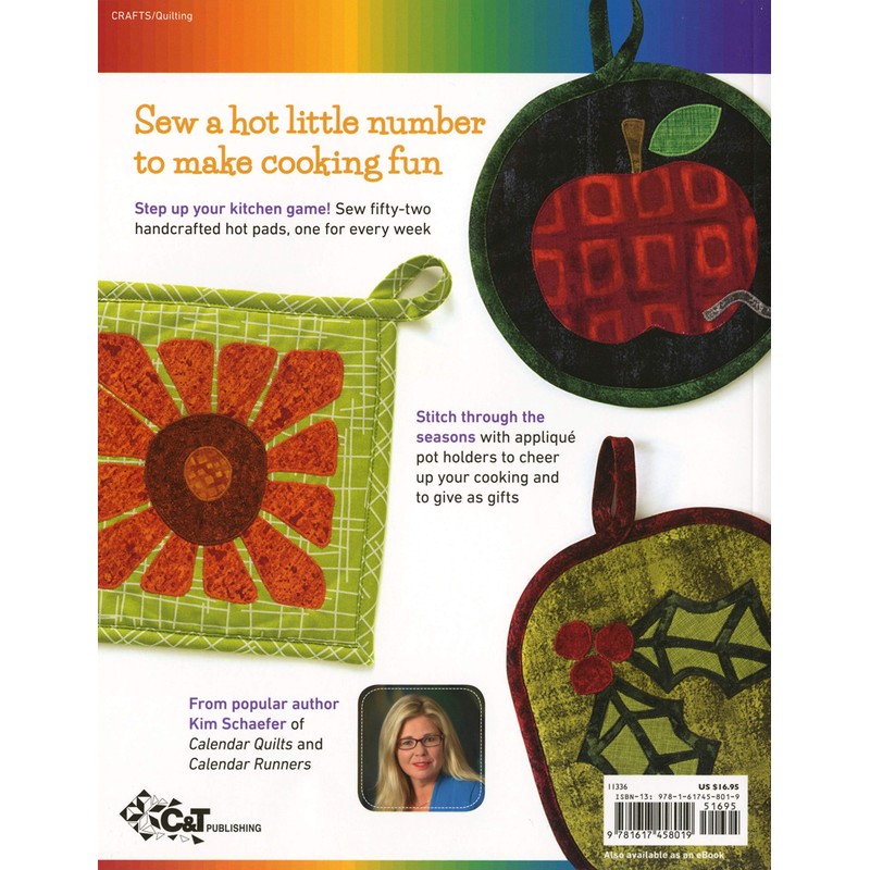 C&T Publishing PlayfulPotHoldrs/Applique Bk, None