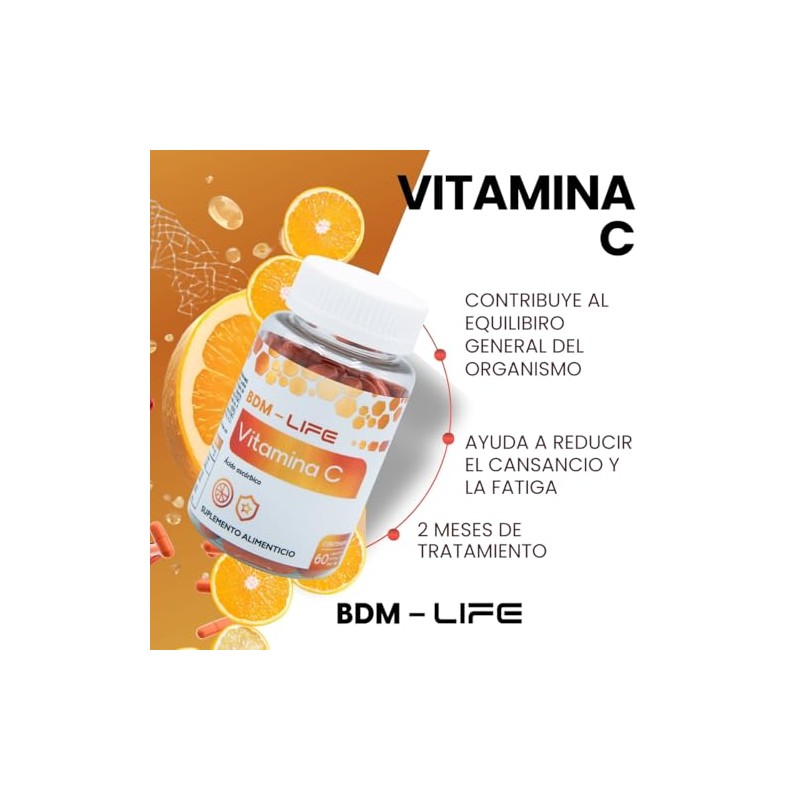 BDM LAB | Vitamina D3 | Vitamina C | 60
