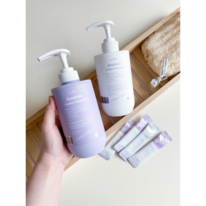 Santé Azulene Soother Shampoo 500ml Hair loss symptom relief root