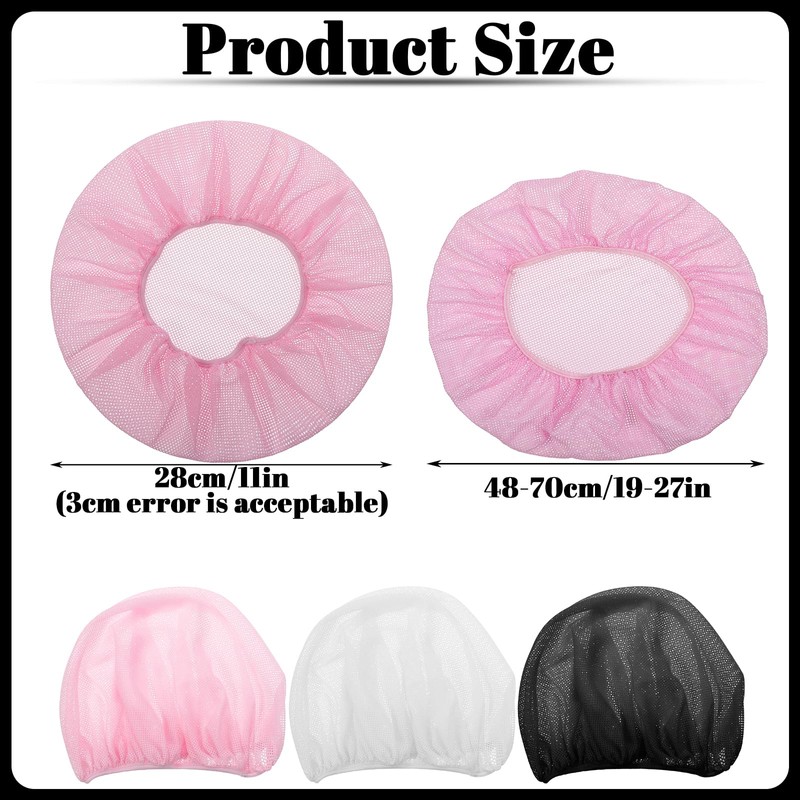 Guduling 6pcs Hair Nets for Sleeping, Mesh Hair Net, Sleeping