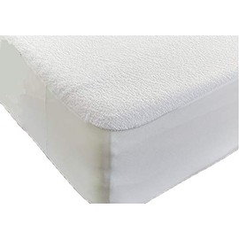 Haani High Quality Terry Towel Towelling 100% Waterproof Fitted Sheet Mattress Protector (Bunk Bed 76 x 190 cm)