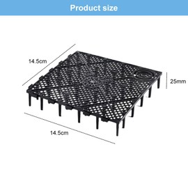 Aquarium Divider, Aquarium Floor Filter Plate, Aquarium Floor Mat Floor Filter Plate, Fish Tank Divider, Sand Gravel Filter Plate Board for Aquarium, Filter Plate for Aquariums, Aquarium Shingles