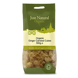 Org Ginger Candied Cubes 500 g
