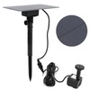 Solar Powered Fountain Outdoor Square 5V Floating Bird Bath Fountain