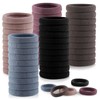 100 Pcs Ligas para Cabello Elásticas, Donas para el Cabello