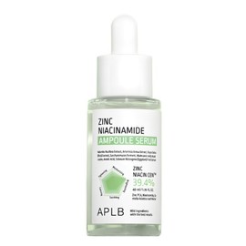 APLB Zinc Niacinamide Ampoule Serum, 40ml, 1 piece / APLB 징크 나이아신아마이드 앰플 세럼, 40ml, 1개