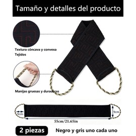 Cepillo Para Espalda Baño, 2 Estropajos Para Cuerpo, Limpieza Independiente De Espalda, Exfoliación Profunda, Para Adultos Con Movilidad Reducida, Molestias En Hombros, Fabricado En Fibra Viscosa