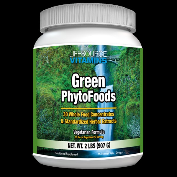 LifeSource Vitamins Green Phyto Foods - 2 lbs Proprietary Formula - 96 Servings