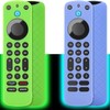 Silicone Cover (2pcs) Compatible with Alexa Voice Remote Pro, Anti
