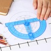 Student Geometry Math Set, Drawing Compass and 6 Inch Blue