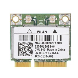 Dell Broadcom BCM943228HM4L DW1540 Wireless Network Card 300Mbps 2.4/5GHz Dual Band PCI-e WLAN Card 802.11a/b/g/n for Windows 2000/XP/Vista/7