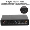 DM HD10 USB 5.1 Computer External Sound Card Audio Adapter