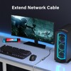 Ethernet Extender 10Gbps, 2 Pack Ethernet Coupler for Cat8 Cat7