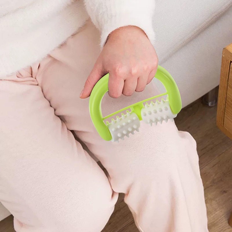 2 Piece Massager, Manual Roller Massager, Portable Massager, Mini Massager,