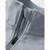 Willit Men's Fleece Pullover Winter Shirts Long Sleeve Quarter Zip