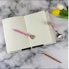 TMY Pink Heart Lock Diary Set – 288 Pages, 22×15×2.5