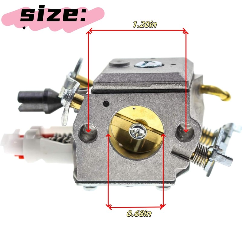 C3-EL18B Carburetor Tune Up Kits Compatible with Husqvarna 340 345