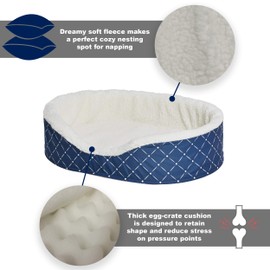 MidWest Homes for Pets "Couture Orthopedic Cradle Pet Bed for Dogs & Cats