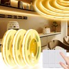OMIKA COB LED Light Strip, Wireless 3-Pack 3.3ft 2700K Warm