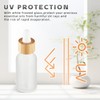 DMuuuDM 12 Pack 1 oz Frosted Glass Dropper Bottle,Empty Round