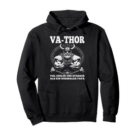 Va-thor Fathor Father's Day Gift Viking Viking Dad Father Pullover Hoodie