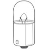 BREHMA 10x R10W 24V 10W Ball Lamp BA15s Truck Bus