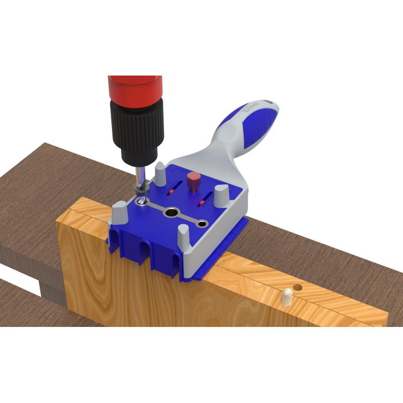 TIVOLY - Drill Guide for Wooden Dowels - Template for