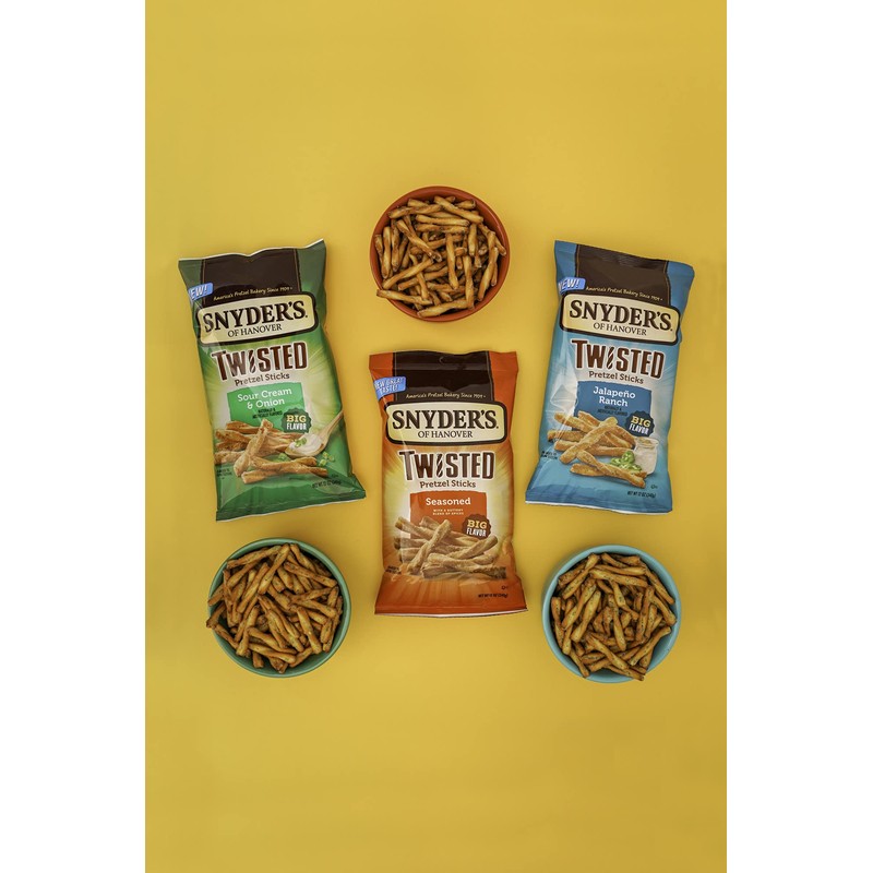 Snyder's Jalapeno Ranch Twisted Pretzels 12oz