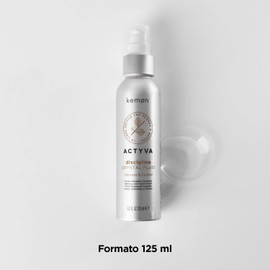 Kemon - Disciplin Crystal Fluid, Anti-Frizz Liquid for Unruly Hair, Anti-Moisture for Long Life, Colourless, 125 ml
