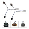 LED Headlight Converters Harness Front Left and Right Compatible with
