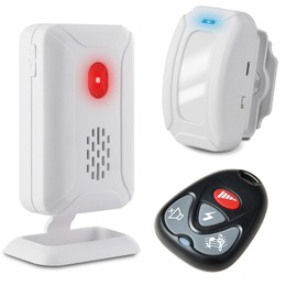 Greencycle Wireless Motion Sensor Doorbell，Business/Store Entry Alert Bell,900ft Range,16 Tones,4 Levels of Speaker Volume,Alarm Designed Specifically for The Elderly/Children,1PK+1RMT