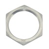 Megairon Stainless Steel 304 O-Ring Groove Cast Pipe Fitting,Hex Locknut,2"