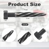 Rocaris 13/16" M2 HSS Taper Chucking Reamer Drill Bit, Taper