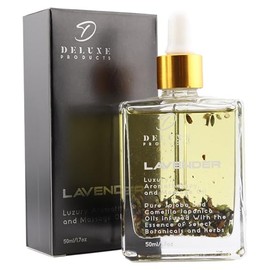 Essential Aromatherapy, Massage, and Bath Oil - Infused with Real Boatnicals! - Use Alone, or Refill Your Radiance Restorer LED and Massage Facial Therapy System - Pick Your Scent! (Lavender)