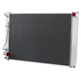EGINCOOLER All Aluminum Radiator Cooler For 2004 2005 2006 Toyota Sienna CE LE XLE Limited Mini 3.3L V6 1 Row Aluminum Radiator