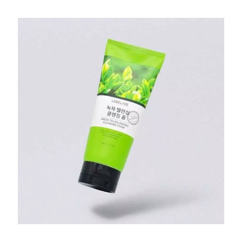 Bidameun Jabon Espuma Limpiadora De Te Verde Para Rostro Y