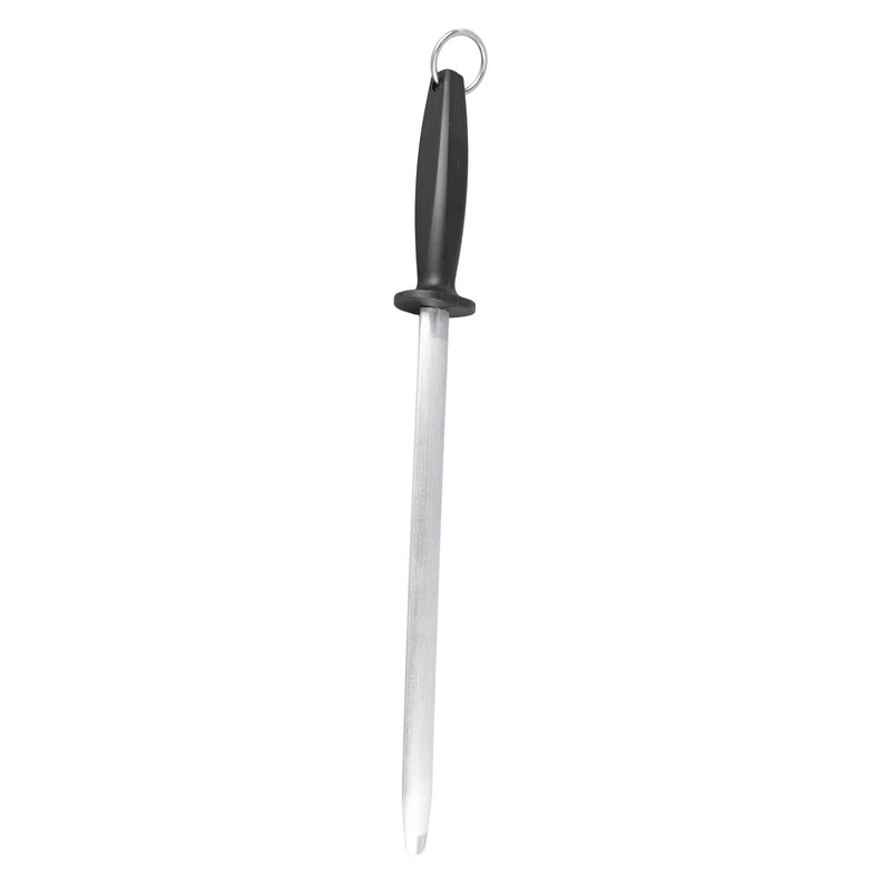 12in High Carbon Steel Hand Held Knife Sharpener Rod Professional