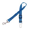Aerkersun Dog Seat Belt for Car - Adjustable Dog Car Safety Harness, Elastic Cushioning Seatbelt Leash, Reinforced Metal Buckle Anti-Tangle Design, for Small and Medium Pets (Blue)
