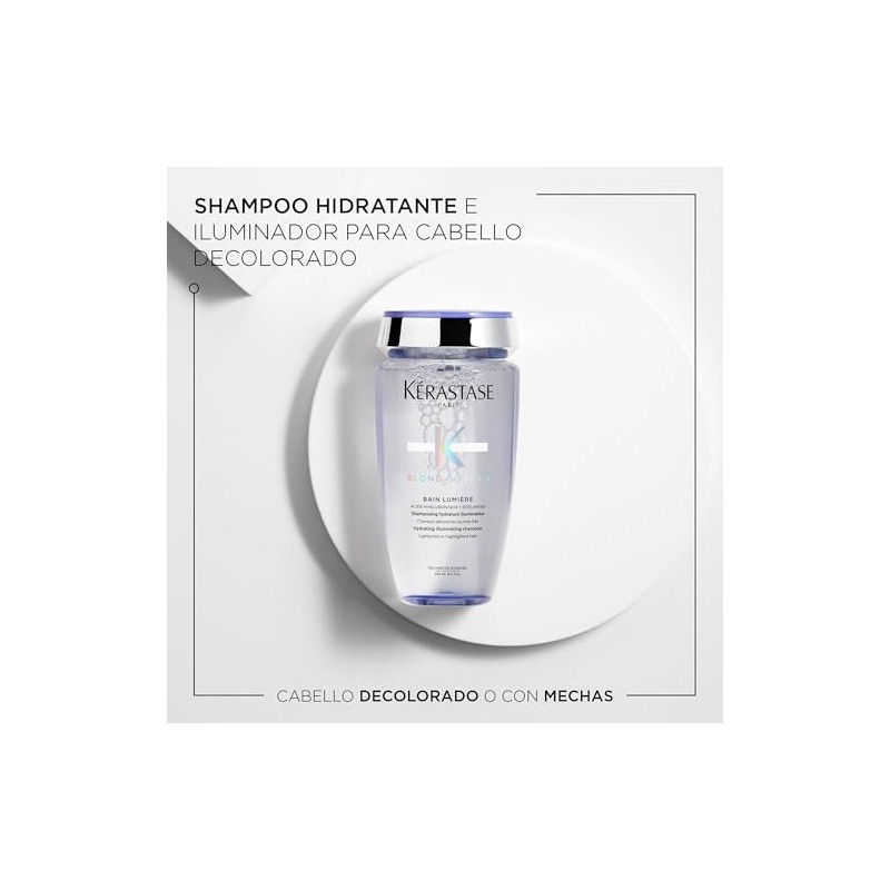 KÉRASTASE SET Shampoo Bain Lumiere 250 ml + Elixir Ultime