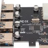 PCIE to USB 3.0 Expansion Card with 4 USB3.0 Ports