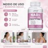 Cápsulas Nad+ Resveratrol 1500mg Frasco 60 Piezas Adulto