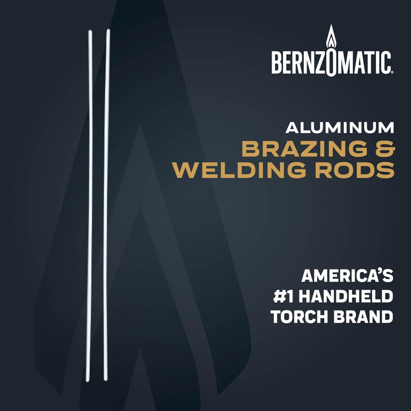 Bernzomatic AL3 Aluminum Brazing/Welding Rods with 12-Inch Rods of Working