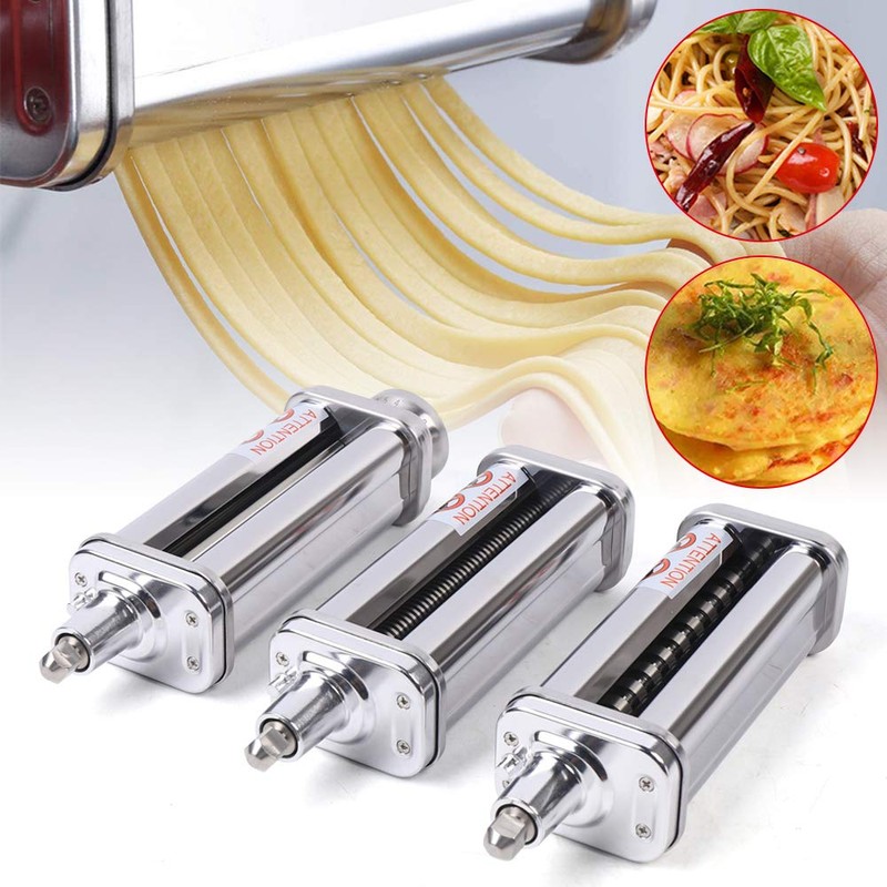 LENJKYYO Stainless Steel Pasta Attachment Pasta Attachment Accessories Kitchen for