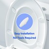 for Kohler 1133070 1236365 Toilet Replacement Parts 4Pcs Rubber Toilet