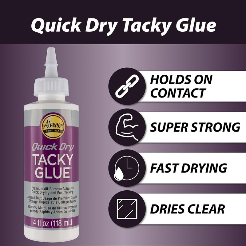 All-Purpose Tacky Glue – Premium Adhesive for Crafts, Jewelry, and