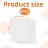 A5 Dividers,6 PCS Binder Dividers with 6 Holes,Clear Folder Divider,A5
